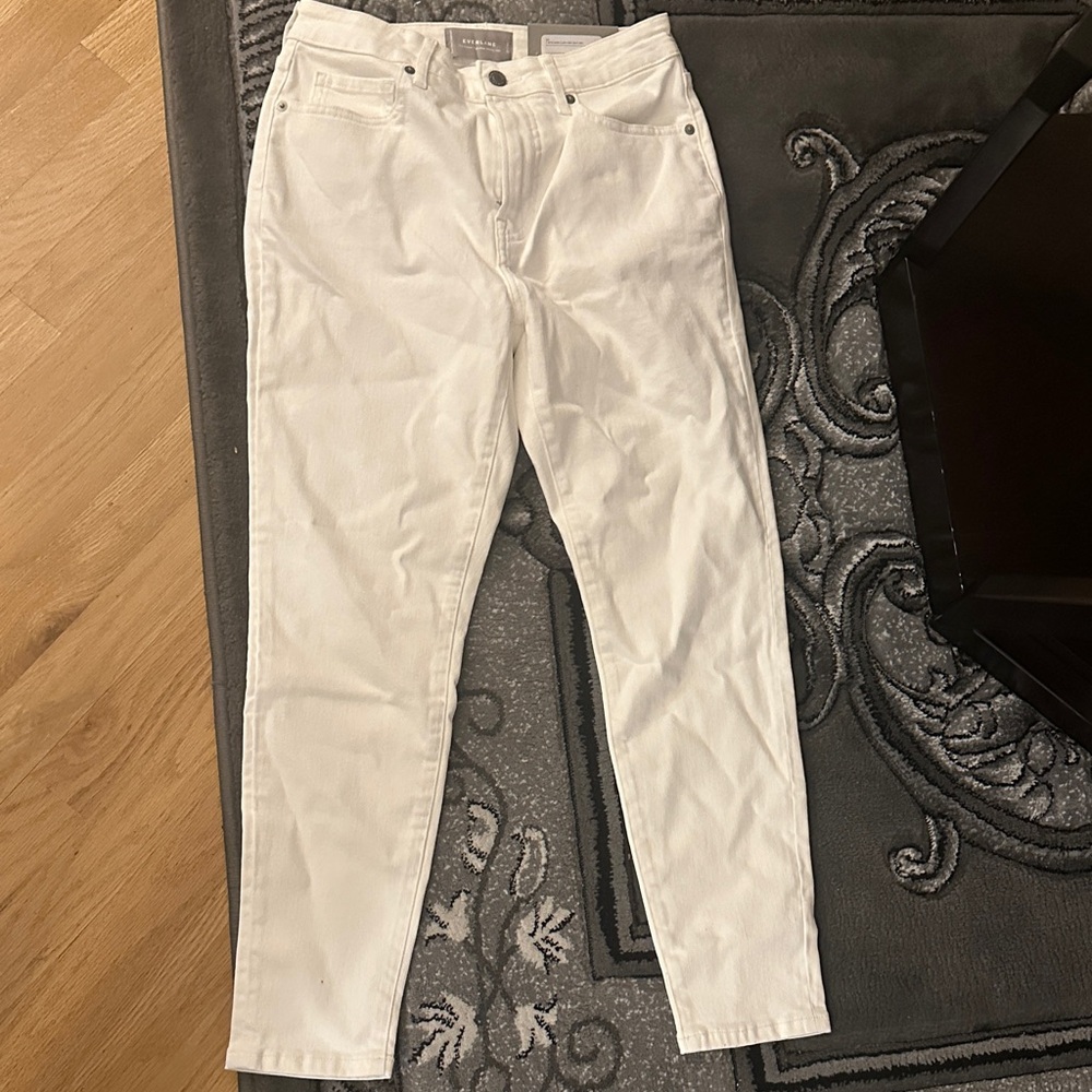 White Denim Jeans